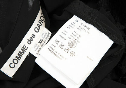 COMME des GARCONS Mixed Patchwork Sheer Blouse Shirt Size XS