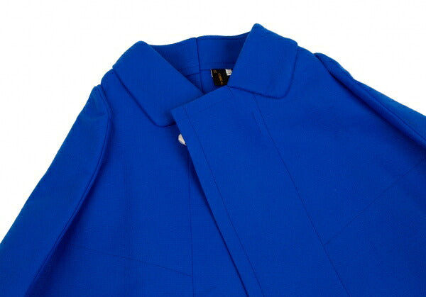COMME des GARCONS 12AW Poly Felt 2D Jacket Blue Size XS