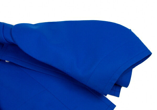 COMME des GARCONS 12AW Poly Felt 2D Jacket Blue Size XS