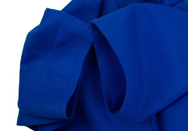 COMME des GARCONS 12AW Poly Felt 2D Jacket Blue Size XS