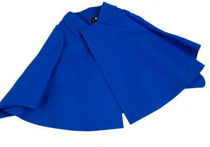 COMME des GARCONS 12AW Poly Felt 2D Jacket Blue Size XS