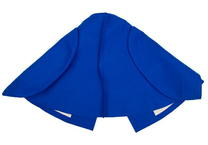 COMME des GARCONS 12AW Poly Felt 2D Jacket Blue Size XS