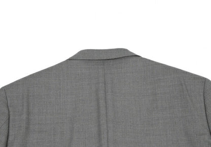 Papas Wool Notched Lapel 3-Button Jacket Gray Size 50L