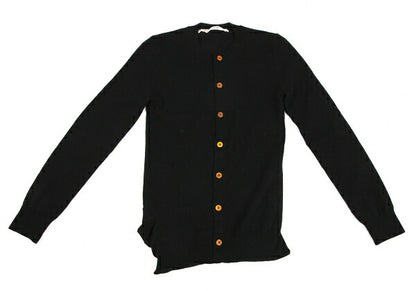 COMME des GARCONS Asymmetrical Hem Cardigan Black Size M