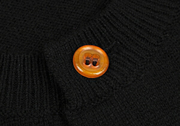 COMME des GARCONS Asymmetrical Hem Cardigan Black Size M