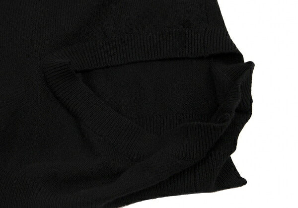 COMME des GARCONS Asymmetrical Hem Cardigan Black Size M