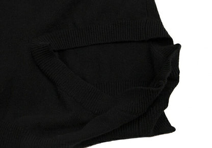 COMME des GARCONS Asymmetrical Hem Cardigan Black Size M