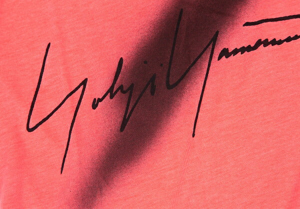 Yohji Yamamoto FEMME Spray Logo Print Tank Neon Pink Size 2