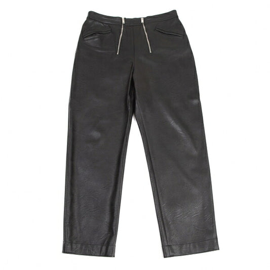 STELLA McCARTNEY Alter Nappa Leather Pants Black Size 46
