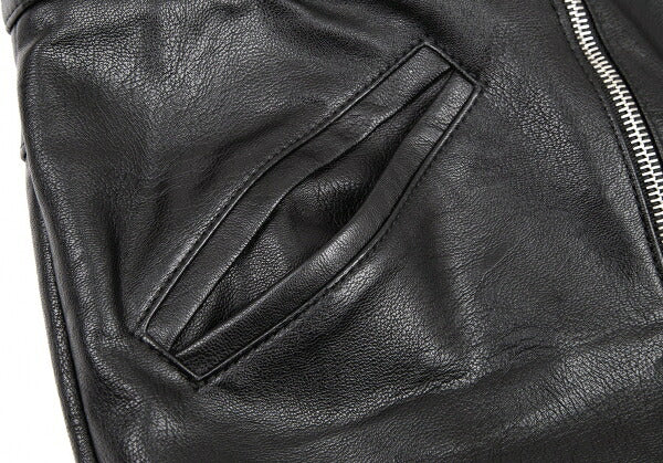 STELLA McCARTNEY Alter Nappa Leather Pants Black Size 46