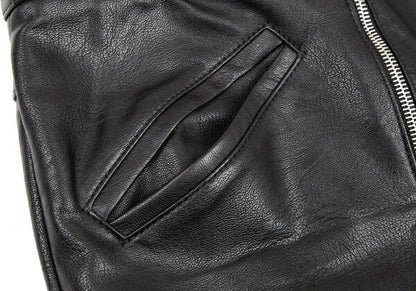 STELLA McCARTNEY Alter Nappa Leather Pants Black Size 46