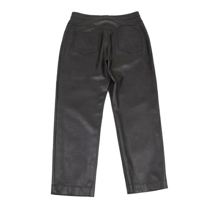 STELLA McCARTNEY Alter Nappa Leather Pants Black Size 46