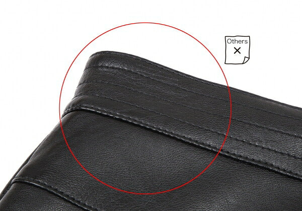 STELLA McCARTNEY Alter Nappa Leather Pants Black Size 46