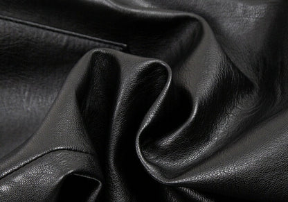 STELLA McCARTNEY Alter Nappa Leather Pants Black Size 46