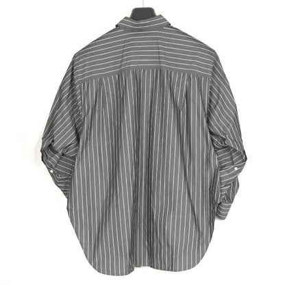 BALENCIAGA Twist Big Silhouette Button Down Gray Size 42