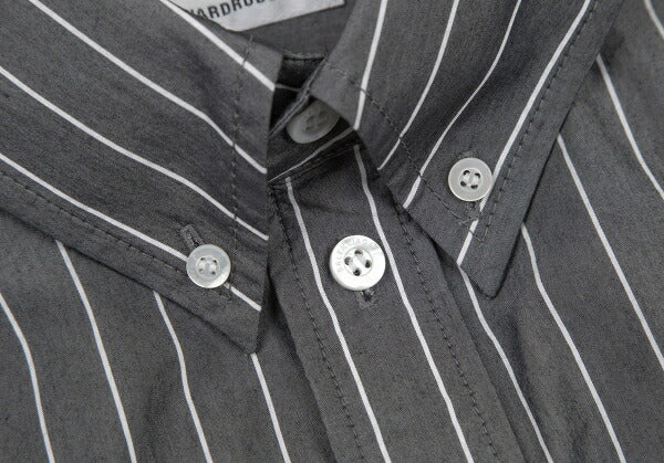 BALENCIAGA Twist Big Silhouette Button Down Gray Size 42