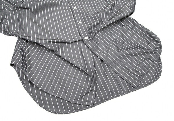 BALENCIAGA Twist Big Silhouette Button Down Gray Size 42