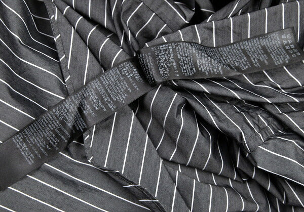 BALENCIAGA Twist Big Silhouette Button Down Gray Size 42