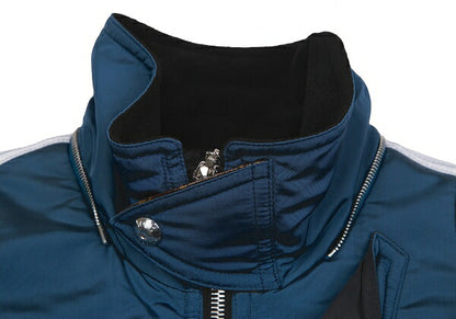 Louis Vuitton Monogram Oversized Ski Black Blue Jacket Size 38