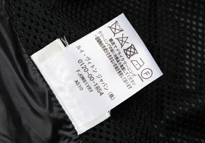 Louis Vuitton Monogram Oversized Ski Black Blue Jacket Size 38