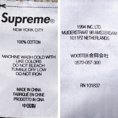 SUPREME 22AW Washed Regular Jeans Light Indigo Size 30