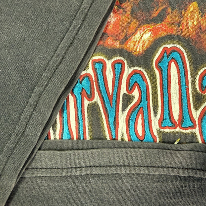 Nirvana 90s A light in the darkness T-Shirt Size XL