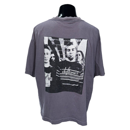 Vintage Deftones LOGO & PHOTO 90s T-Shirt Size XL