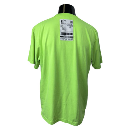 Vetements Logo Print T-Shirt Green Size S