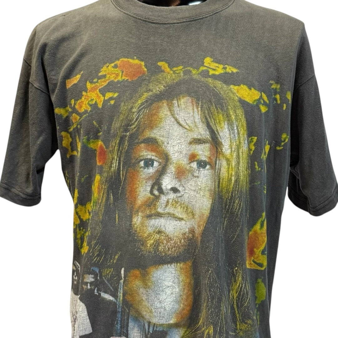 KURT COBAIN 90s NIRVANA T-Shirt Size L