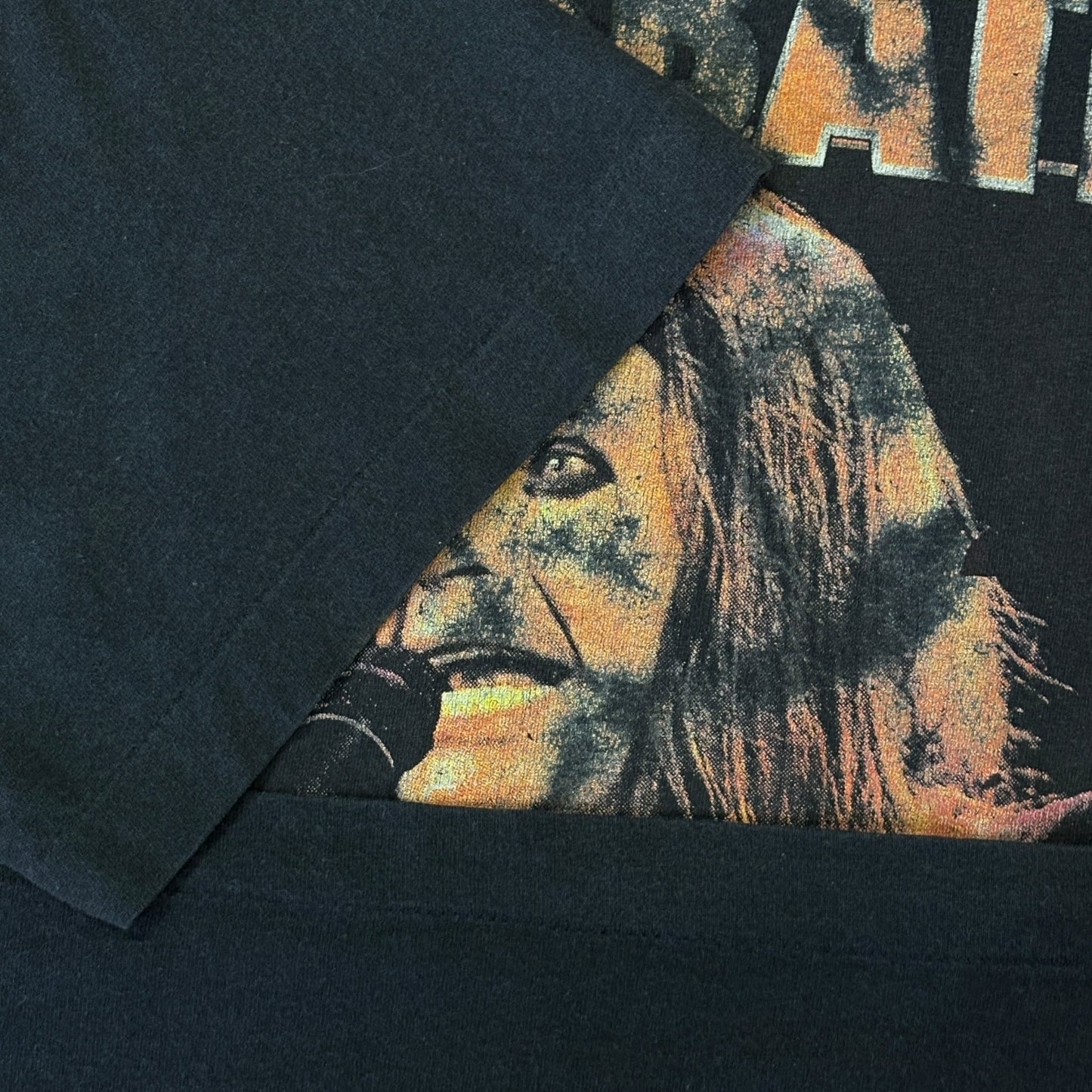BLACK SABBATH 90s Ozzfest '98 Ozzy Photo T-Shirt Size XL