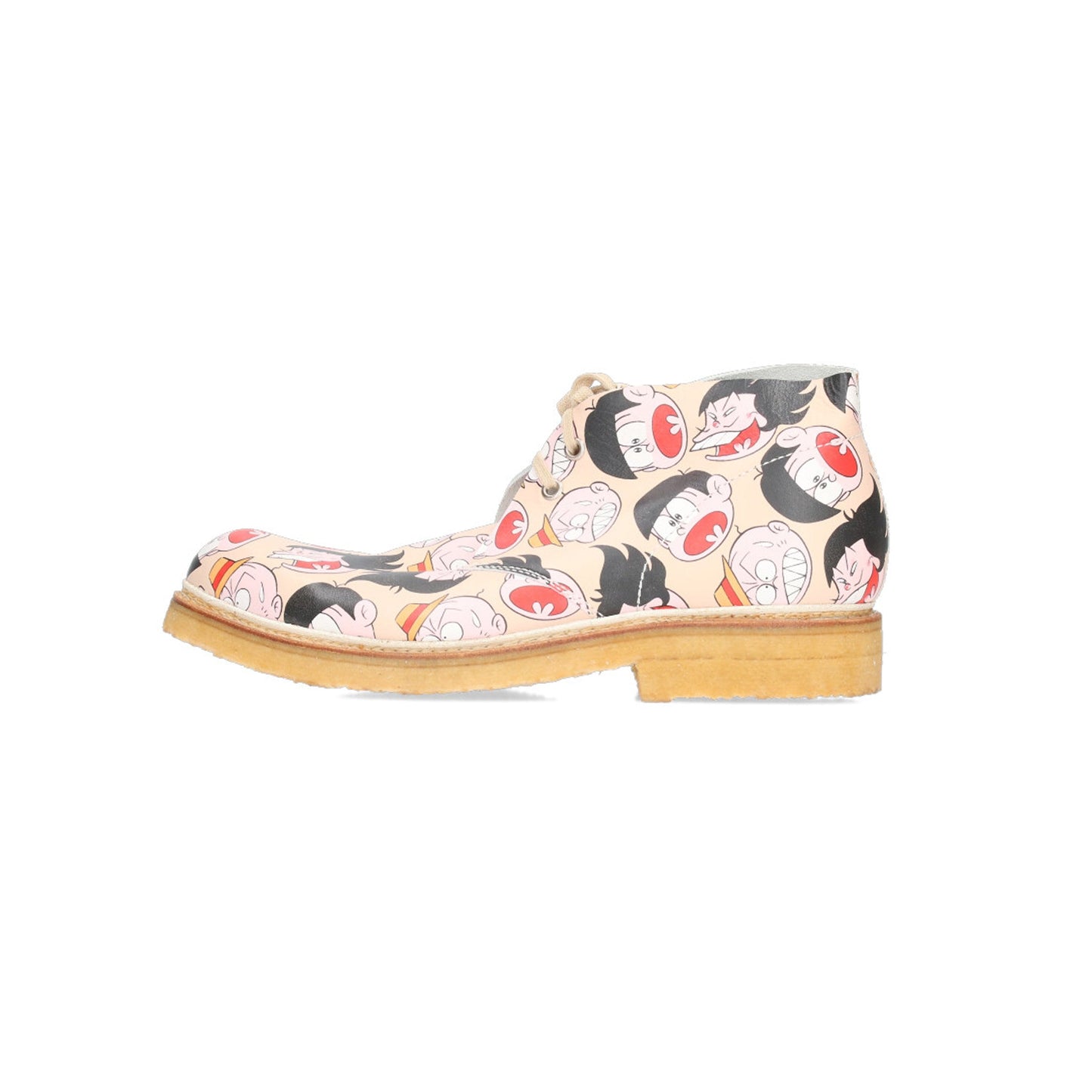 COMME des GARCONS 2008 A/W Beige Leather Shoes Size EU 42