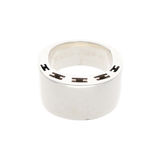 Hermes HERMÈS Sterling Silver Ring Silver