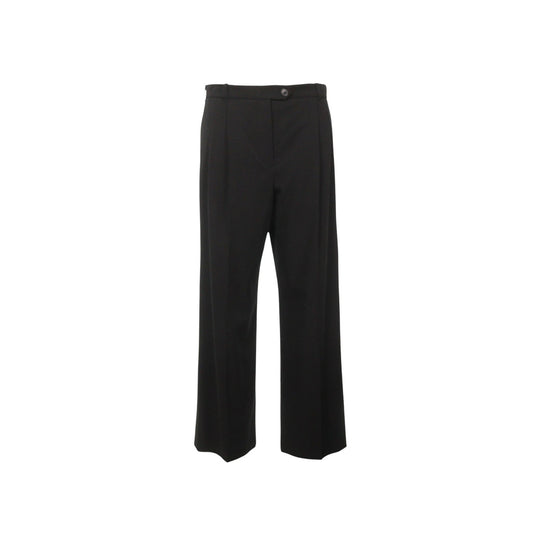 Hermes HERMÈS Jean Paul Gaultier Wool Pants Black Size 40