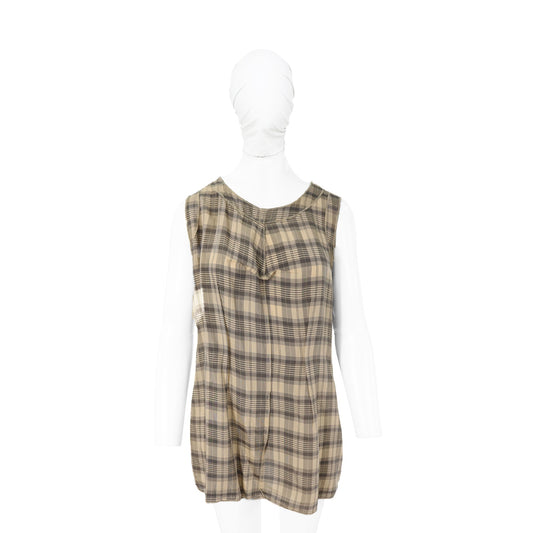 Maison Martin Margiela 1994 S/S Beige Gray Dress Size 42