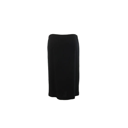 VERONIQUE BRANQUINHO Black Wool Skirt Size 38