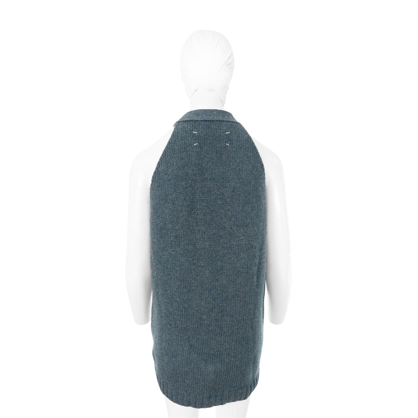 Maison Martin Margiela 97AW Wool Vest Blue Size M