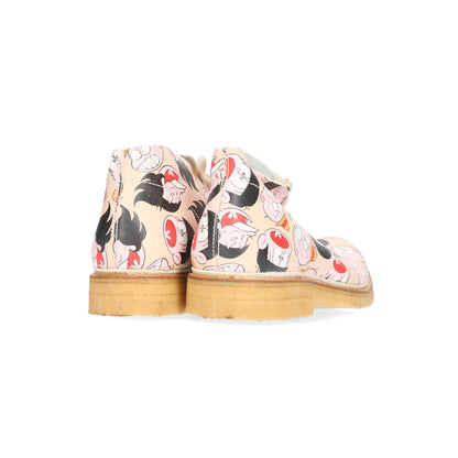 COMME des GARCONS 2008 A/W Beige Leather Shoes Size EU 42