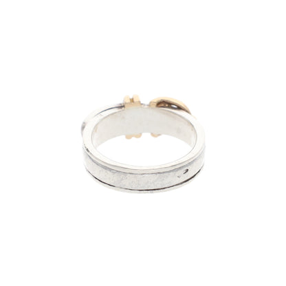 Hermes HERMÈS Silver Gold 925 Ring