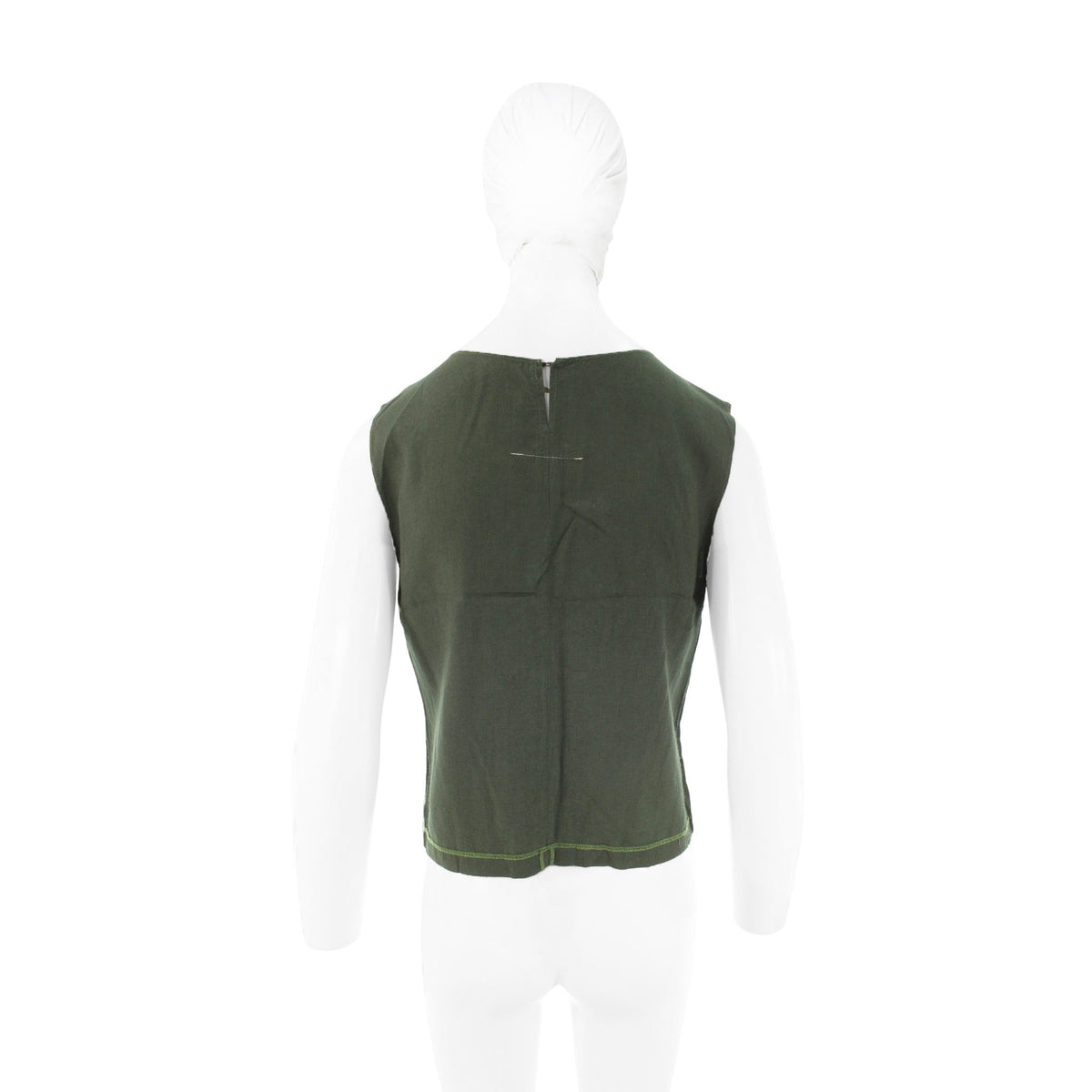 Maison Martin Margiela 1999 A/W Rayon Dress Green Size 40