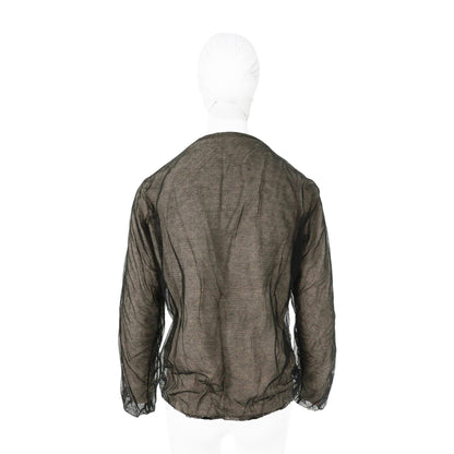 Maison Martin Margiela 2001 A/W Wool Knit Black Gray Size M
