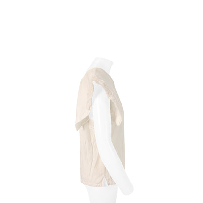 COMME des GARCONS 2014 S/S White Cotton Dress Size S