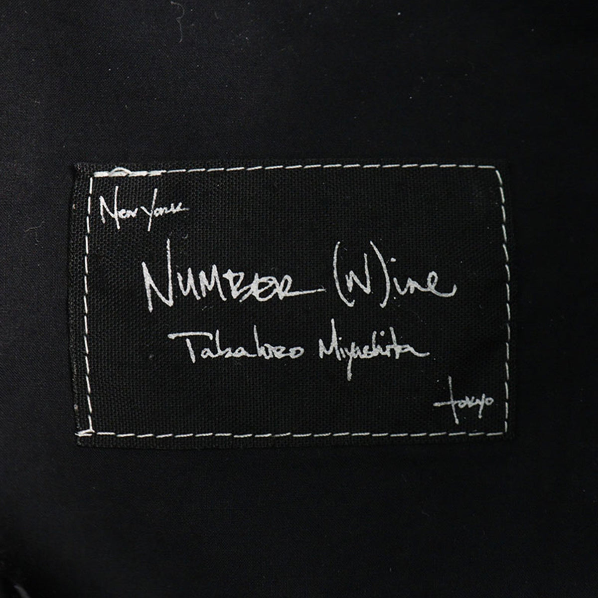 NUMBER (N)INE Wool Pants Black Size 3