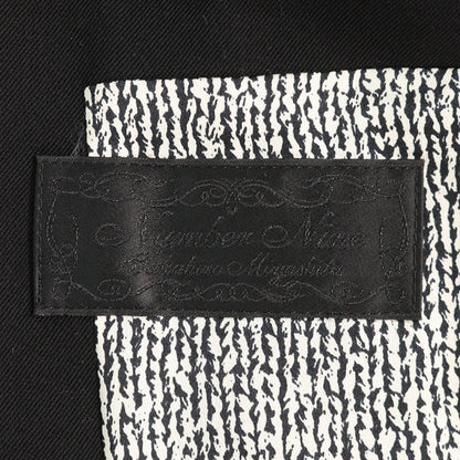 NUMBER (N)INE 2007 A/W Wool Coat Black White Size 3