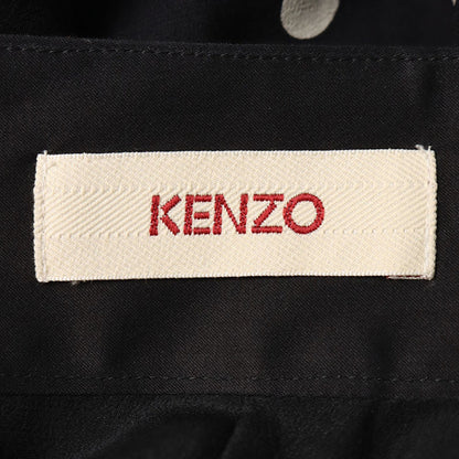KENZO Black White Red Midi Skirt