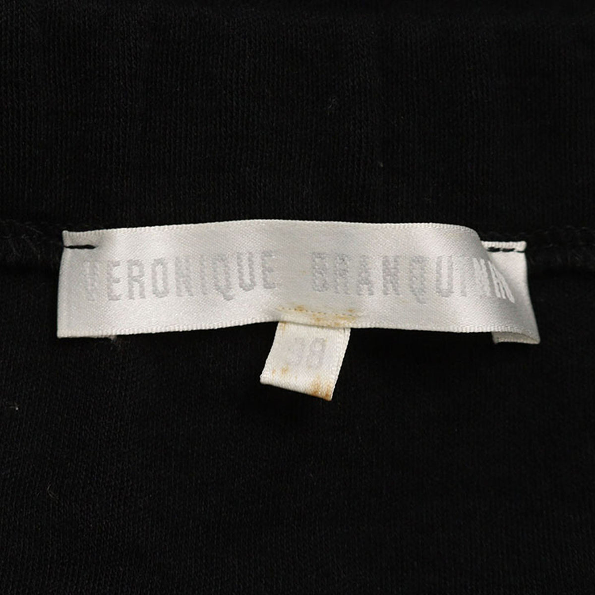 VERONIQUE BRANQUINHO Black Wool Skirt Size 38