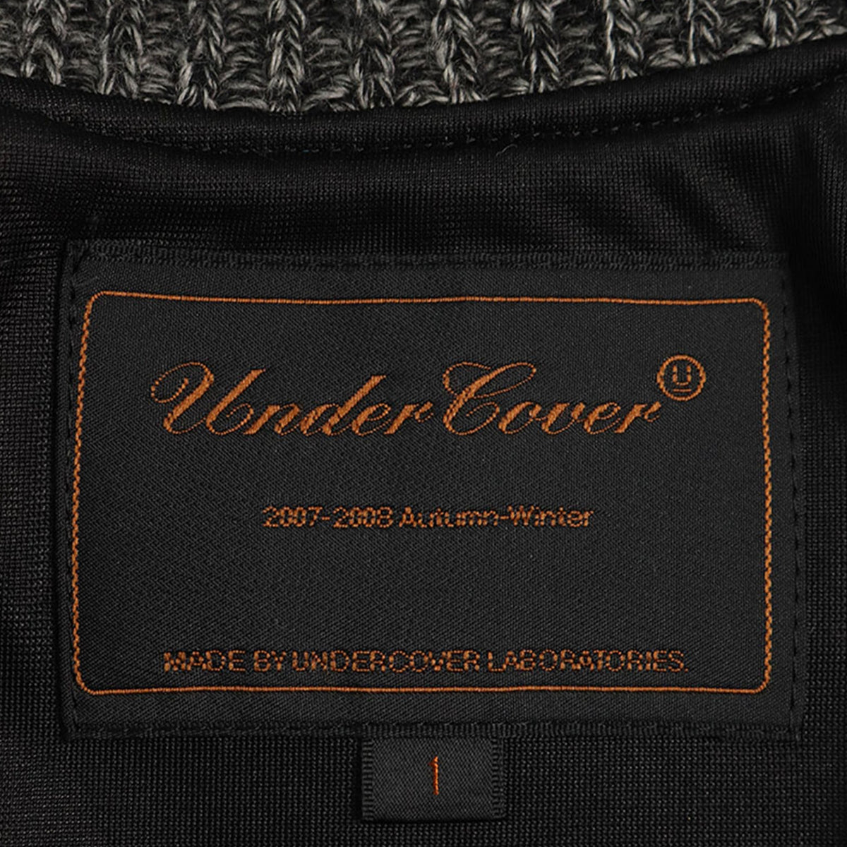 UNDERCOVER 2007 A/W Navy Gray Jacket Size 1