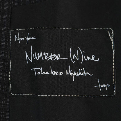 NUMBER (N)INE 2005 A/W Charcoal Gray Jacket
