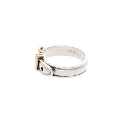 Hermes HERMÈS Silver Gold 925 Ring
