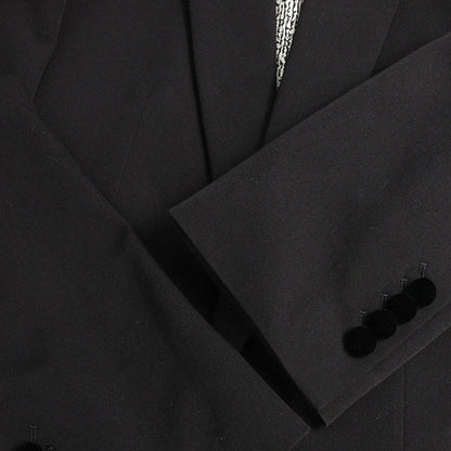 NUMBER (N)INE 2007 A/W Wool Coat Black White Size 3