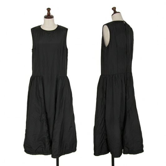 COMME des GARCONS Poly Padded Sleeveless Dress Black Size XS